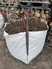 1000-L Bulk Bag Decorative Woodchip Mulch for Garden Plants