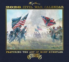 The NEW 2026 Mort Künstler Civil War Calendar