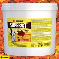 Tropical Supervit Flakes 5L Aquarium Flockenfutter Fischfutter Alle Zierfische