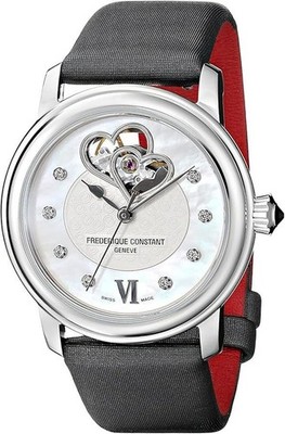 Frederique Constant Double Heart Beat FC-310WHF2P6 Mechanisch Damen-Armbanduhr