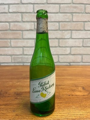 SCARCE Pabst Lime Rickey Prohibition Soda Bottle Label Milwaukee WI 12oz