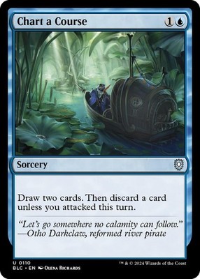 Chart a Course #110 ** (NM) - Commander: Bloomburrow MTG