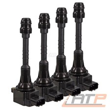 4x ZÜNDSPULE STABZÜNDSPULE FÜR NISSAN PRIMERA P11 WP11 P12 WP12 96- 1.6 1.8