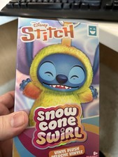 HAPPY HAUL DISNEY STITCH SNOW CONE SWIRL VINYL PLUSH KEYCHAIN BLIND BOX HOT