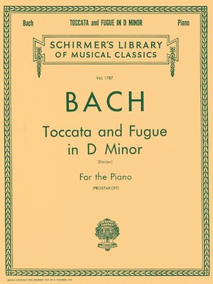 Toccata and Fugue in D Minor (Dorian) BWV538 Piano Large Works