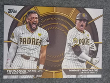 2025 TOPPS SERIES 2 BASEBALL DYNAMIC DUOS MANNY MACHADO/FERNANDO TATIS JR.#DD-9