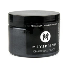 Charcoal Black Mica Powder for Epoxy Resin - 50 Grams - Great for Resin Art a...