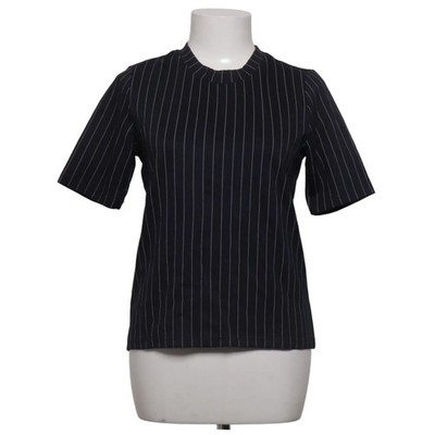 Jacqueline de Yong, Top, Größe: XS, Blau/Weiß #AL8
