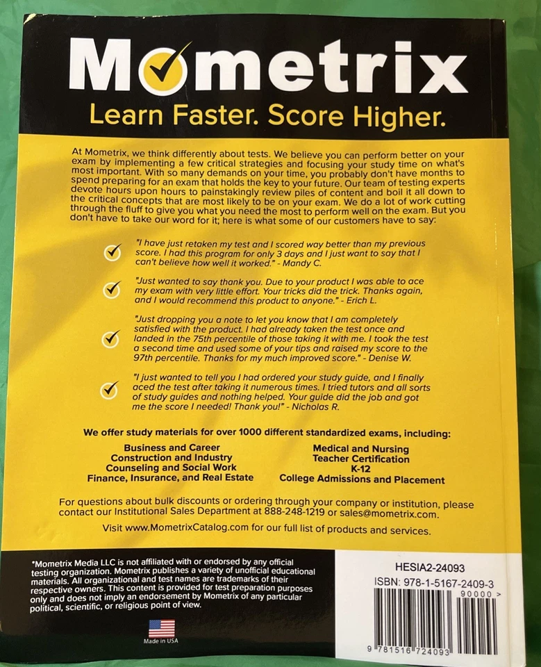 HESI A2 Secrets Study Guide [5th Edition] - Image 2 of 3