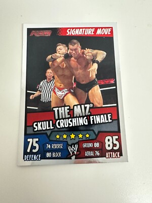 Slam Attax Rumble - WWE The Miz Skull crushing finale - Signature Move - 21