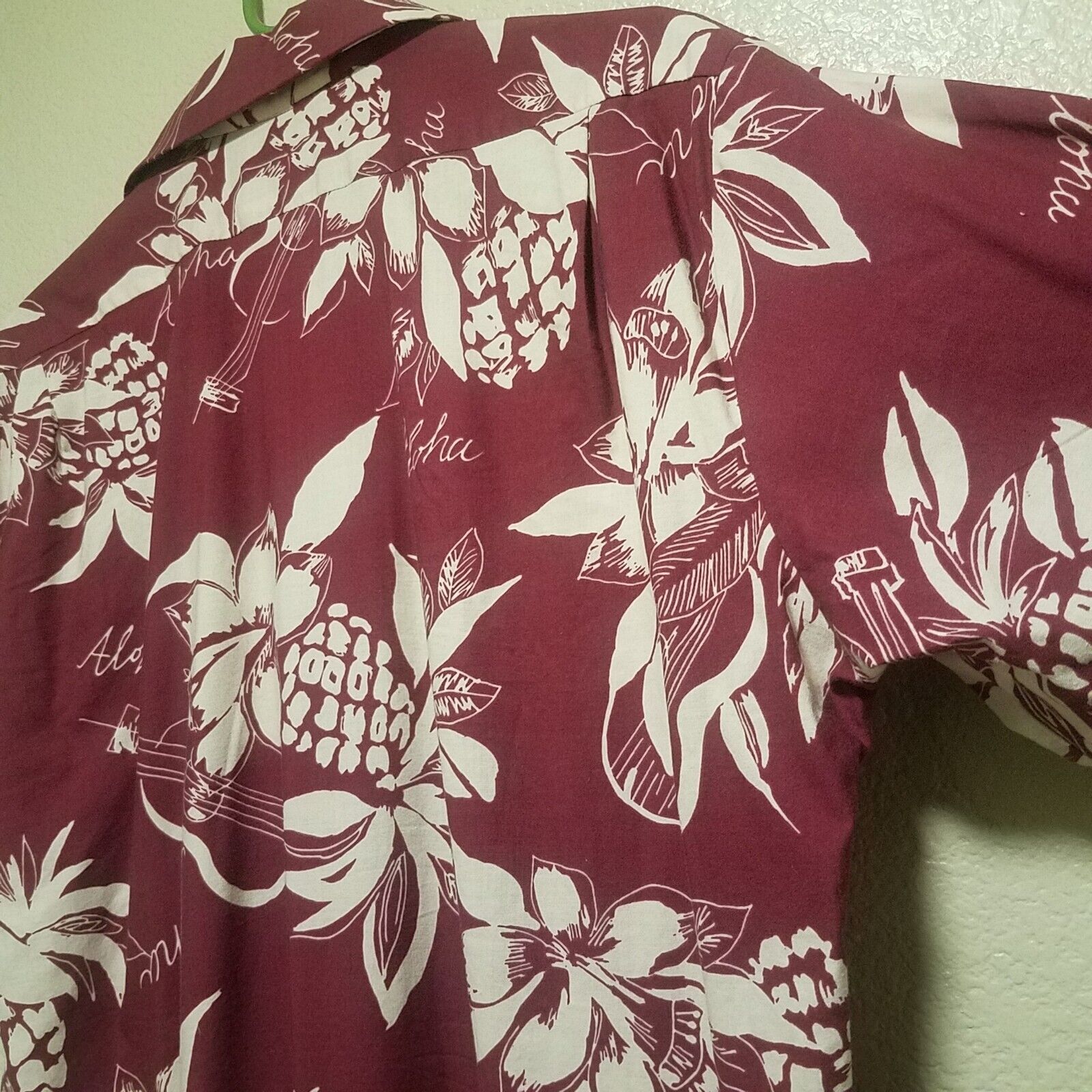 Hilo Hattie Hawaiian Shirt Large Cotton Rayon Pur… - image 9