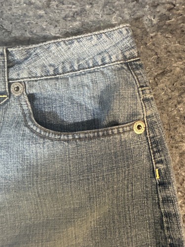 Vintage Unionbay Skirt Women's 15 Denim Maxi Y2K Grunge Western Front Slit Boho - Picture 10 of 15
