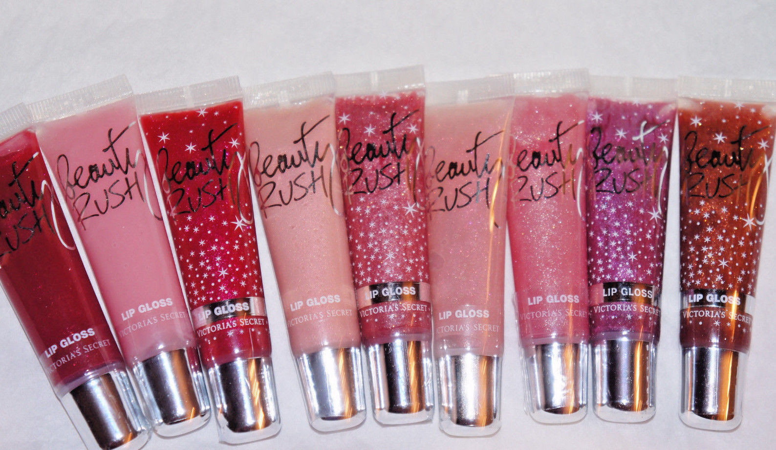 LOT ❤️Victoria's Secret ❤️Beauty Rush ❤️Lip Gloss Assorted MIX RARE HARD TO  FIND