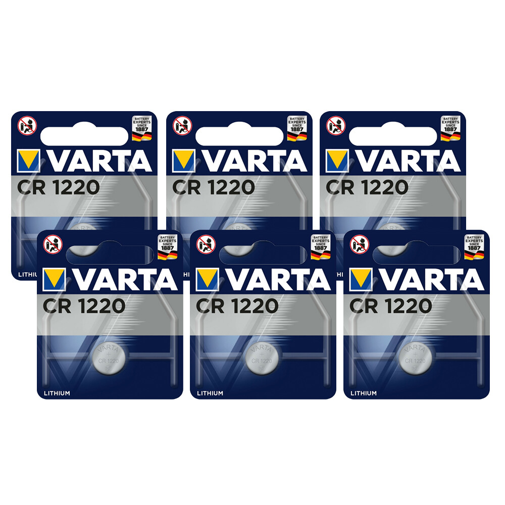 Thumbnail - Varta Cr1220 Lithium 3v Knopfzelle 1er Blister - Menge Wählbar -