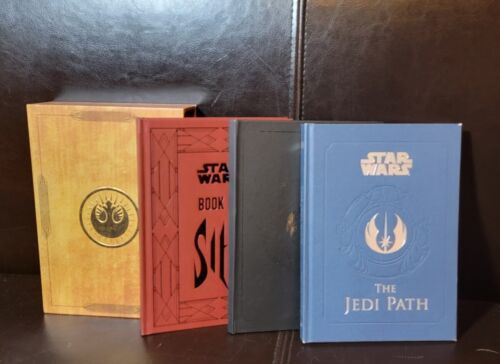 Chronicle Books set of 2 Star Wars JEDI PATH & BOOK OF SITH