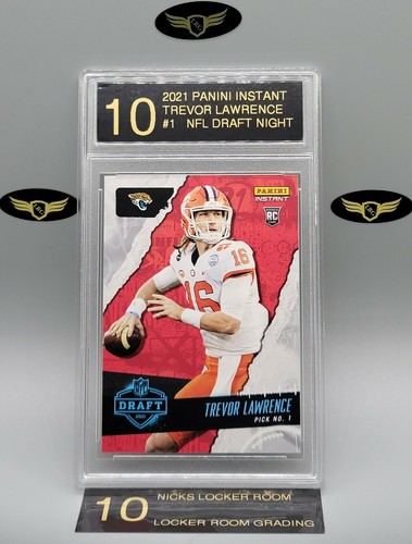 2021 Panini Instant Jacksonville Jaguars TREVOR LAWRENCE rookie RC mint LRG 10