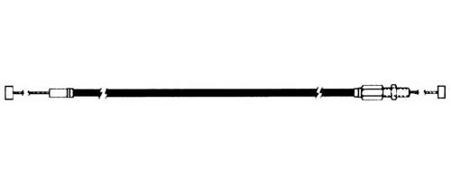 Choke Cable For Ski-Doo Formula Deluxe 600 & 700 2000 – Replaces OEM 512-0592-03