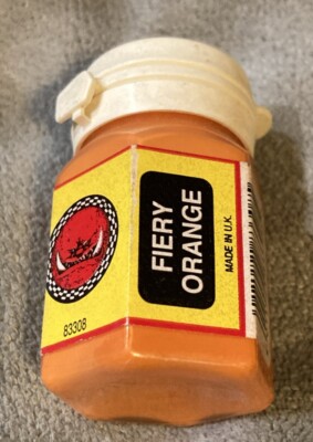 CITADEL Sealed Fiery Orange Paint Wet 17.5ml Hex Pot WARHAMMER 40k CL