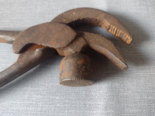 Antico martello calzolaio Whitcher A brevettato marzo 1880 pinza di durata 9" - Foto 2 di 12