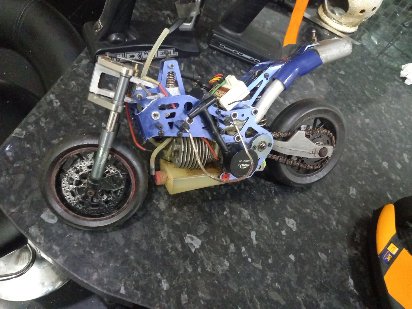 Very Rare Nitro rc Go kart gocart And Nitro Rc Motorbike Motorcycle. eBay