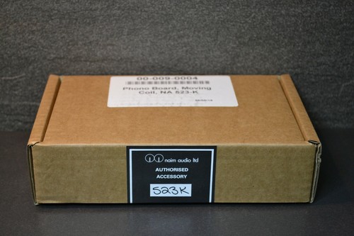 Naim NA 523-K Moving Coil Phono Platinen (Paar). Nagelneu, verpackt.