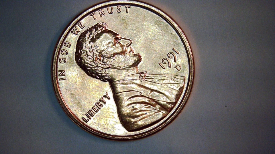 1991d Red BU Lincoln Penny Major DDR Errors reference FS-801 Cherrypickers Guide - Image 3 of 4