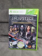 Injustice: Gods Among Us Ultimate Edition Microsoft Xbox 360 TESTED and Working