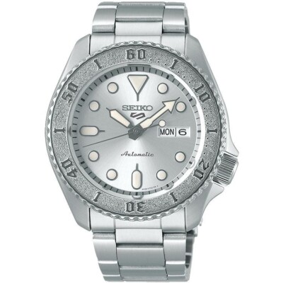 SEIKO 5 Sports SRPE71K1 Automatic Watch Steel Grey 100M Silver SKX Series 4R36