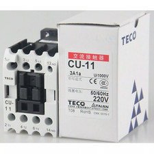 New In Box TECO CU-11 3A1A AC Contactor 220VAC
