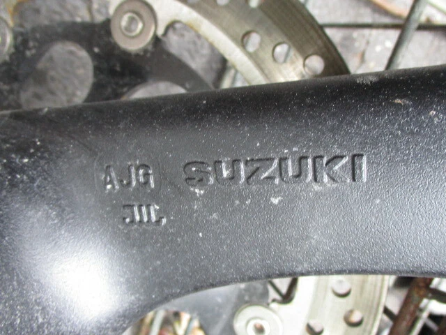 Черное переднее колесо 2001-2009 Suzuki GS500f от оригинального производителя GS500 19 миль - Изображение 3 из 4