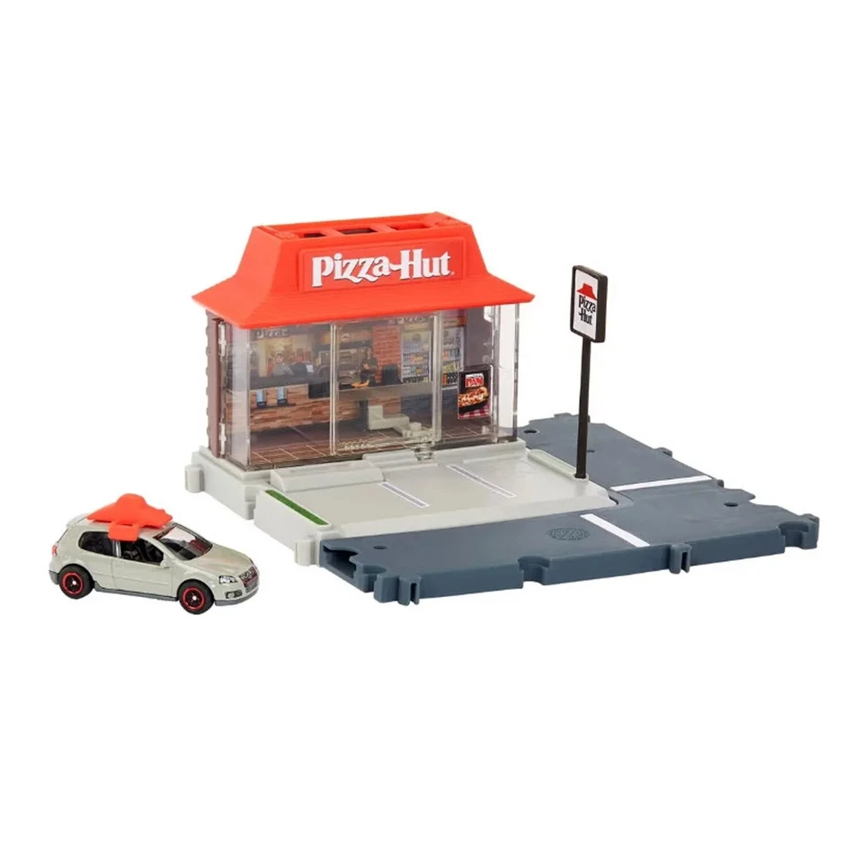 Matchbox Action Drivers Pizza Hut Pizza Run Playset - Image 2 of 2