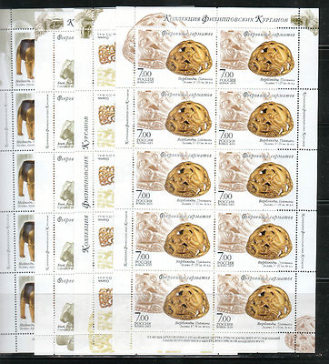RUSSIA 2005 TREASURES OF SARMATIONS SHEET X 10 STAMPS MNH 052