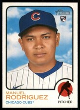 2022 Topps Heritage Manuel Rodriguez Rookie Chicago Cubs #291 MLB Baseball
