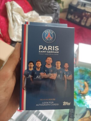 2021-22 Topps PSG Team Set Box - Sealed INHAND fast ship