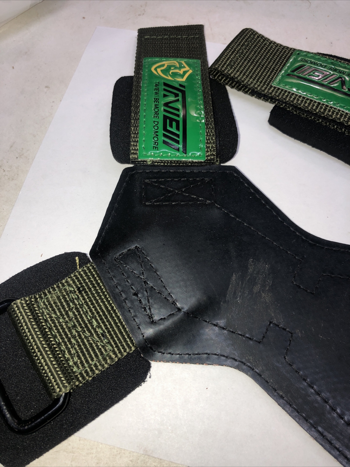 2 Sets Left Right  Taview Bemore Do More Weightlifting Power Lifter Straps FR