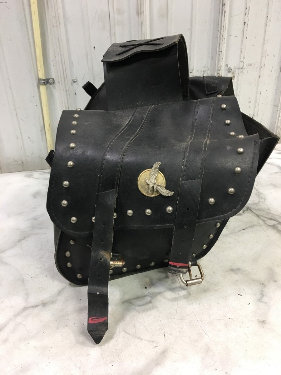 94 Honda VT 1100 VT1100 C Shadow Willie & Max leather saddlebags