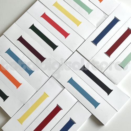 GENUINE APPLE SOLO BRAIDED LOOP WATCH STRAP 41MM 45MM 40MM 44MM 42MM NEW - 第 1/97 張圖片