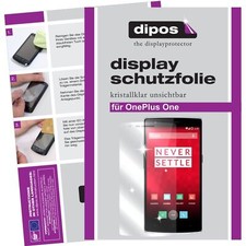 1x dipos pellicola protettiva per Oneplus One display trasparente su misura Crystalclear