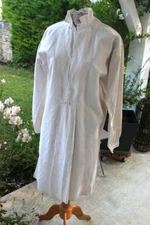 Antique Biaude Country Shirt in Ecru Linen / Antique Linen 1980623
