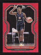 Jasmine Thomas 2021 Panini Prizm WNBA Ruby Wave Connecticut Sun #27