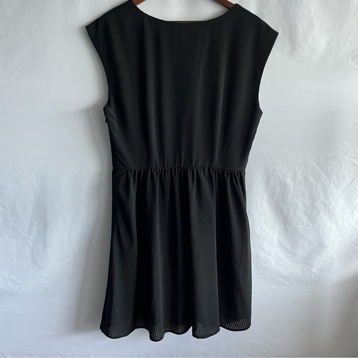 Gap Women's Black Cap Sleeve Fit & Flare Dress | eBay