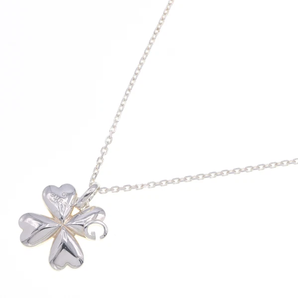 Gucci cheap clover necklace
