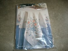 NEW Bucilla 63342 Special Edition Bridal Bouquet Table Topper Cross Stitch Kit