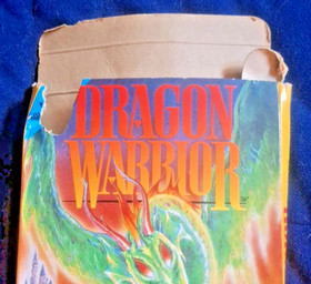 Nintendo NES 1989 Enix Dragon Warrior With Box Works