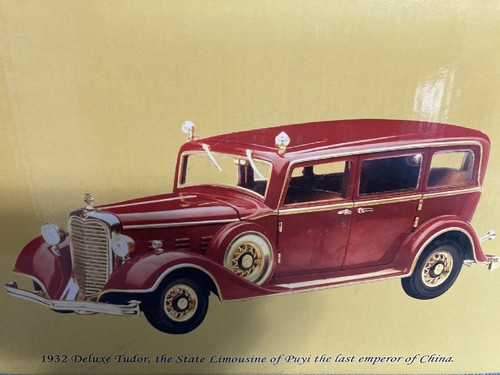 Sun Star 1932 Deluxe Tudor State Limousine of Puyi Last Emperor of China w box - Picture 8 of 14