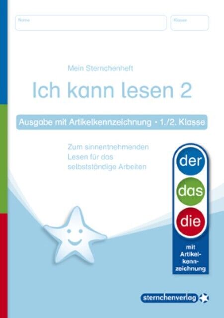 Thumbnail - Ich Kann Lesen 2 Ausgabe Mit Artikelkennzeichnung 1. Und 2. Klasse