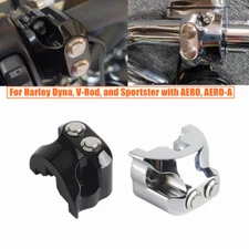 Front Air Ride Switch Motorcycle Suspension Control Kit For Harley Handlebar 1"