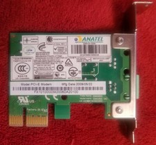 ANATEL 2264-07-4259 INTERNAL PCI-E INTERNAL MODEM NETWORK CARD