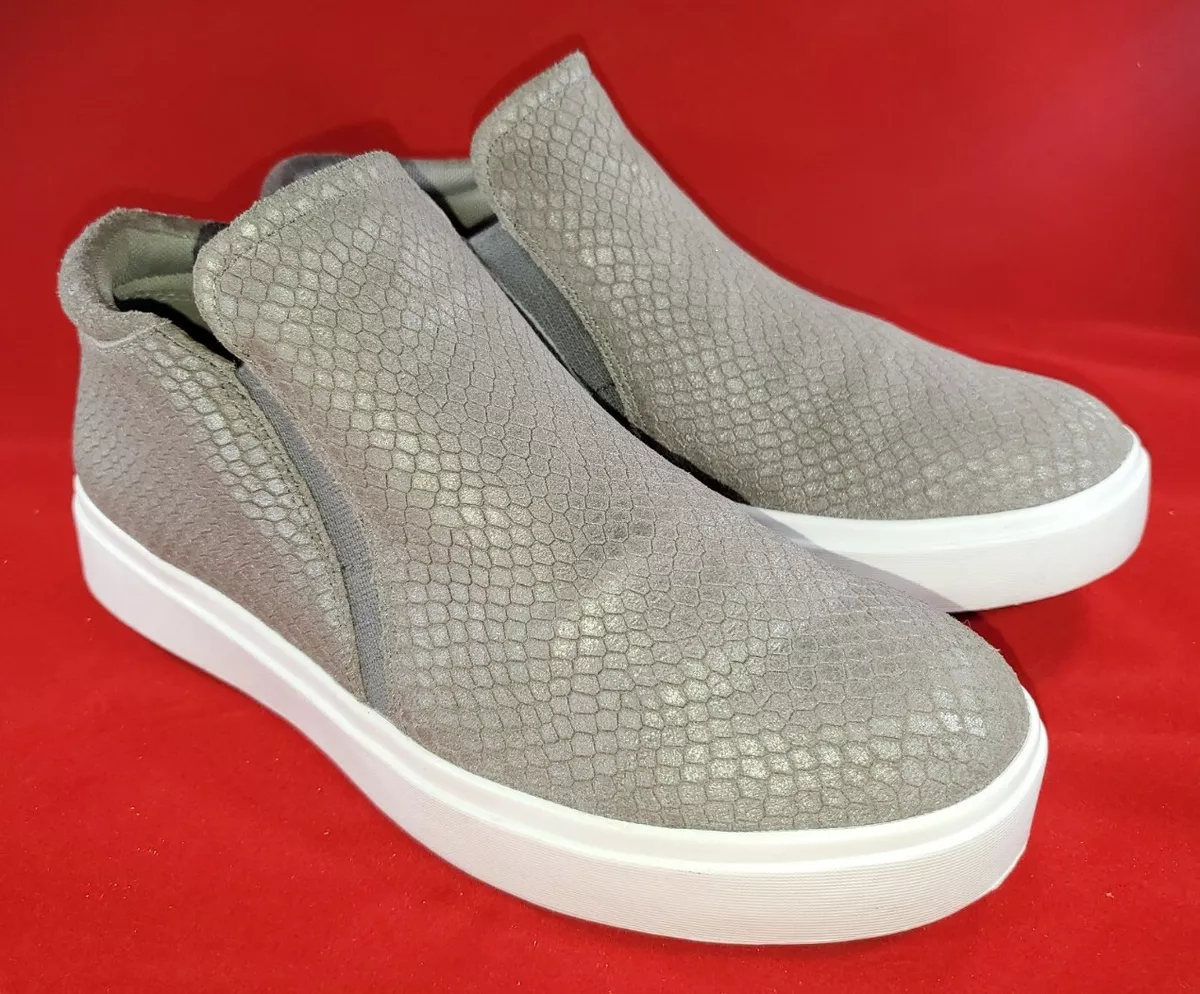 Dr.Scholl s Leta Boot Original Collection Women s Shoes Grey Pearlized Snake 10M