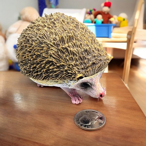 Figura de erizo criaturas increíbles safari juguete animal realista realista - Imagen 3 de 11